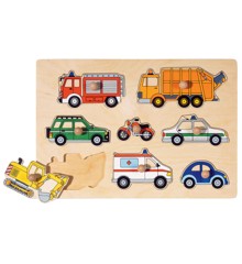 GOKI - Means of transport, lift-out puzzle - (57996)