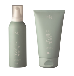 IdHAIR - Mé Fiber Mousse 200 ml + IdHAIR - Mé Curl Cream 150 ml