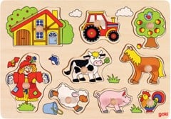 GOKI - Farm VI, lift-out puzzle - (57995)