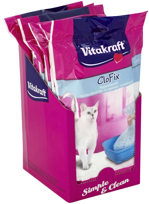 Vitakraft - CloFix pose til kattebakke, 15 stk