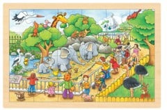 GOKI - Puzzle, visit at the zoo - (57808)