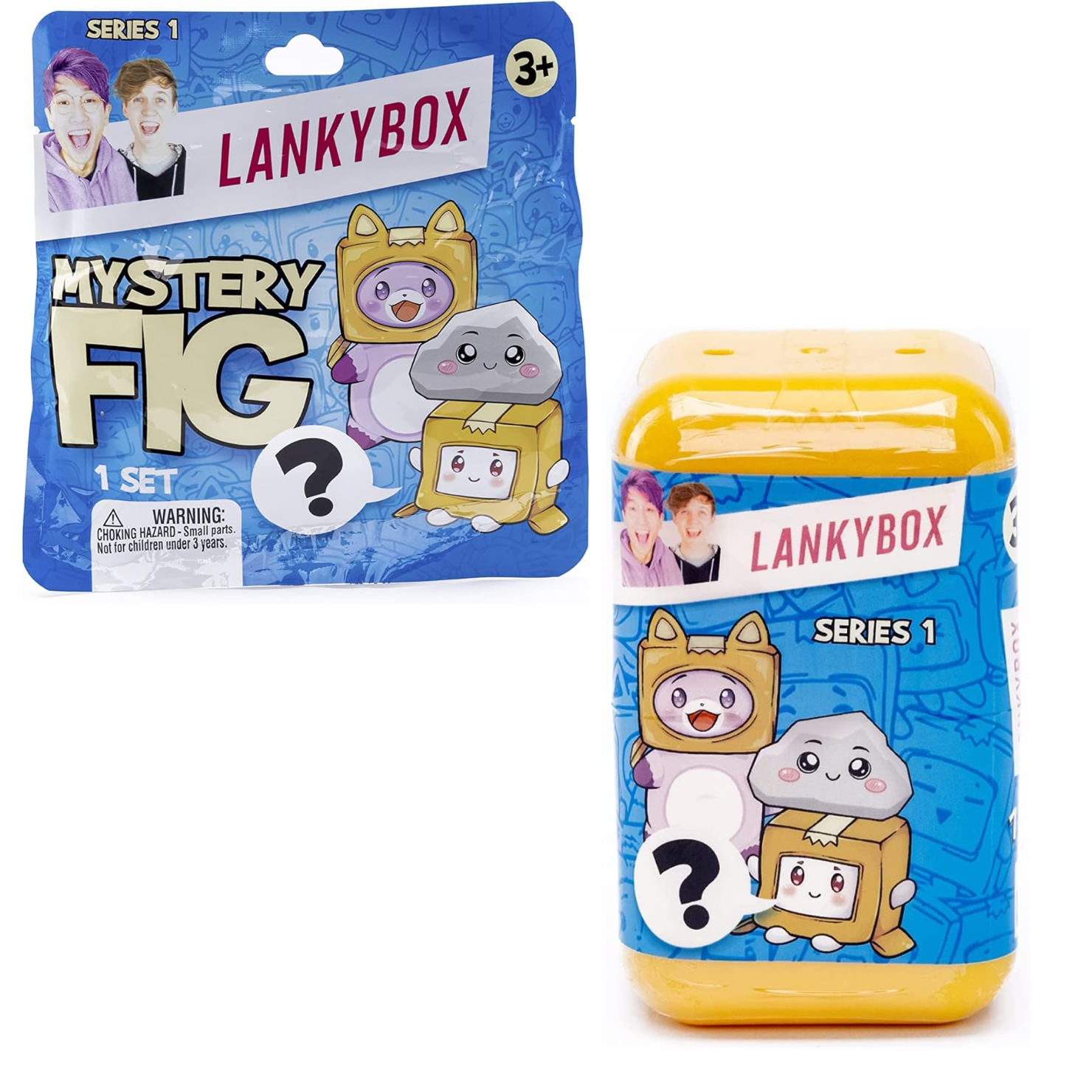 Lankybox - Mystery Figures&Mystery Squishy - Assorted ( 1237211 / 1237217 )