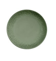 Aida - Life in Colour - Confetti  - Olive dinner plate w/relief porcelain (13403)
