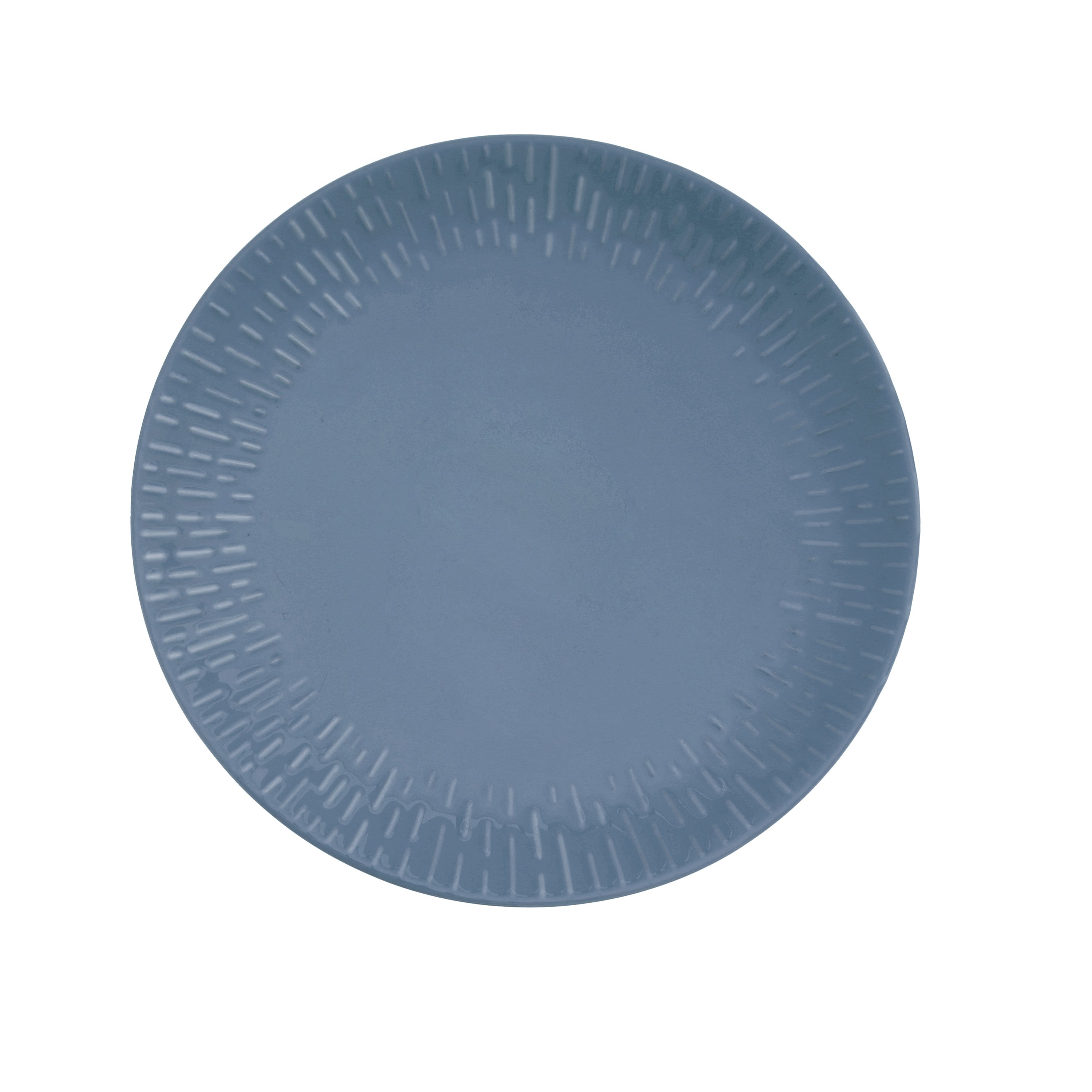 Aida - Life in Colour - Confetti - Blueberry dinner plate w/relief porcelain (13423) - Hjemme og kjøkken