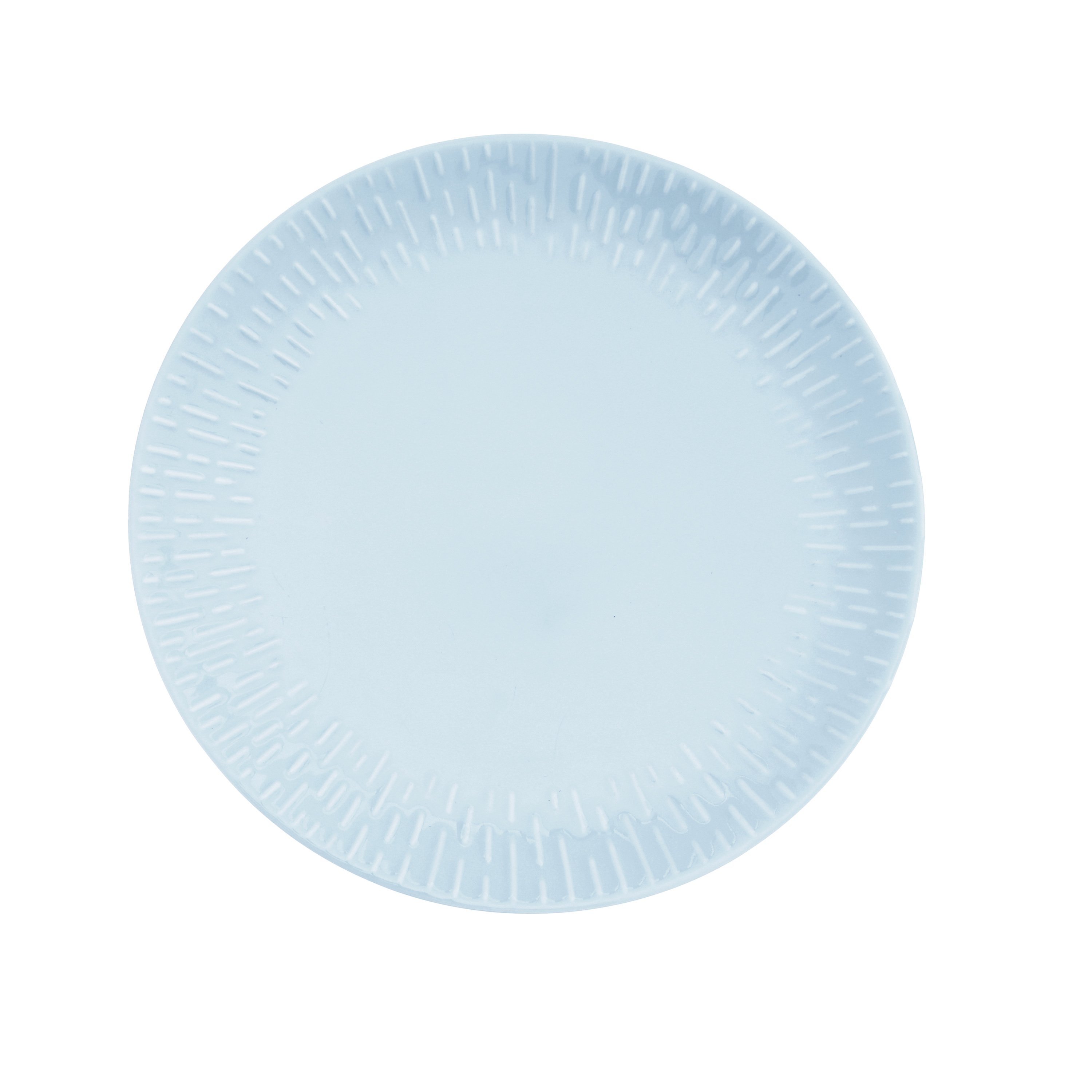 Aida - Life in Colour - Confetti - Aqua dinner plate w/relief porcelain (13443) - Hjemme og kjøkken