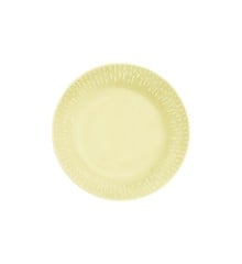 Aida - Life in Colour - Confetti - Lemon pasta plate w/relief porcelain (13304)
