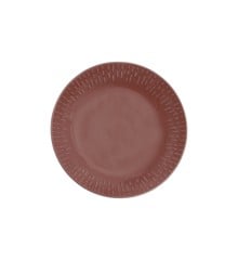 Aida - Life in Colour - Confetti - Bordeaux pasta plate w/relief porcelain (13364)