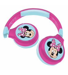 Lexibook - Disney Minnie Mouse - 2 in 1 Foldable Headphones (HPBT010MN)