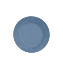Aida - Life in Colour - Confetti - Blueberry pasta plate w/relief porcelain (13424)