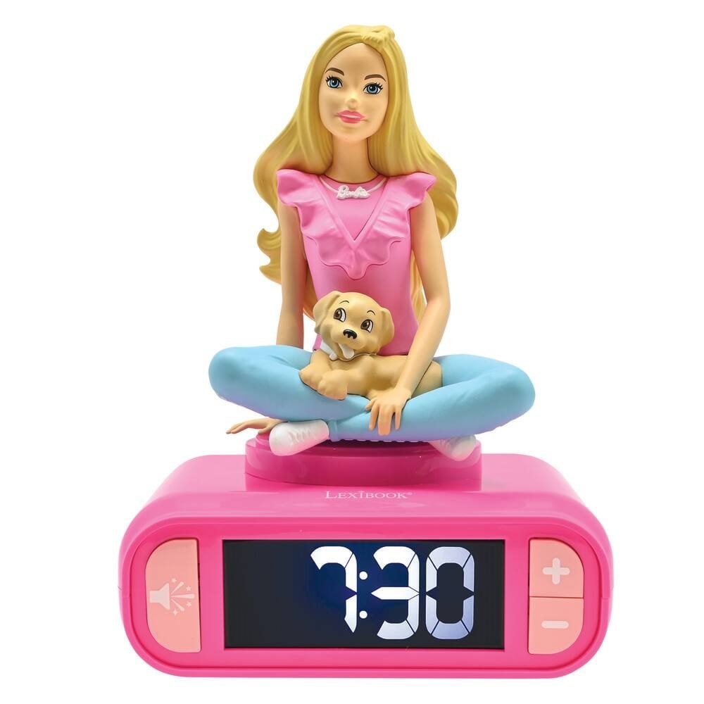 Lexibook - Barbie Digital 3D Alarm Clock (RL800BB)