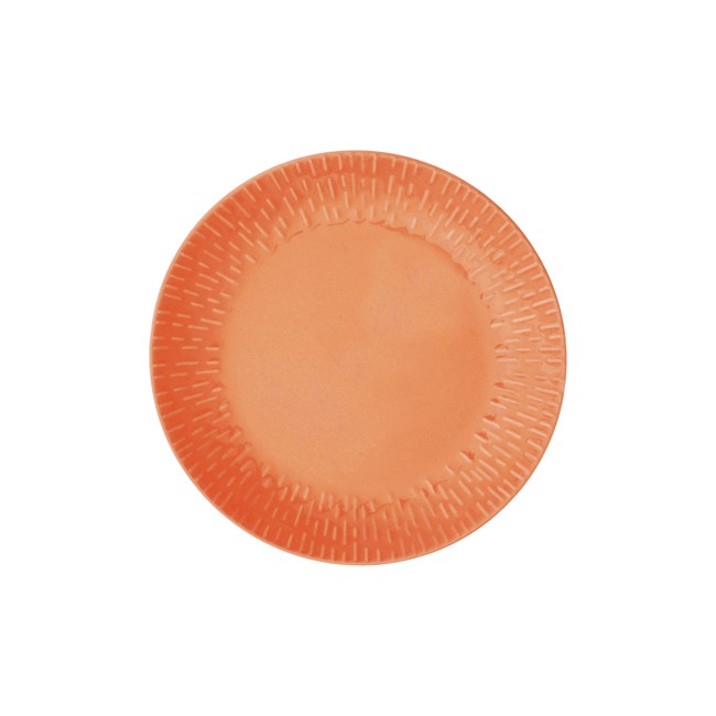 Aida - Life in Colour - Confetti - Apricot frokost tall. m/relief porcelæn (13326)
