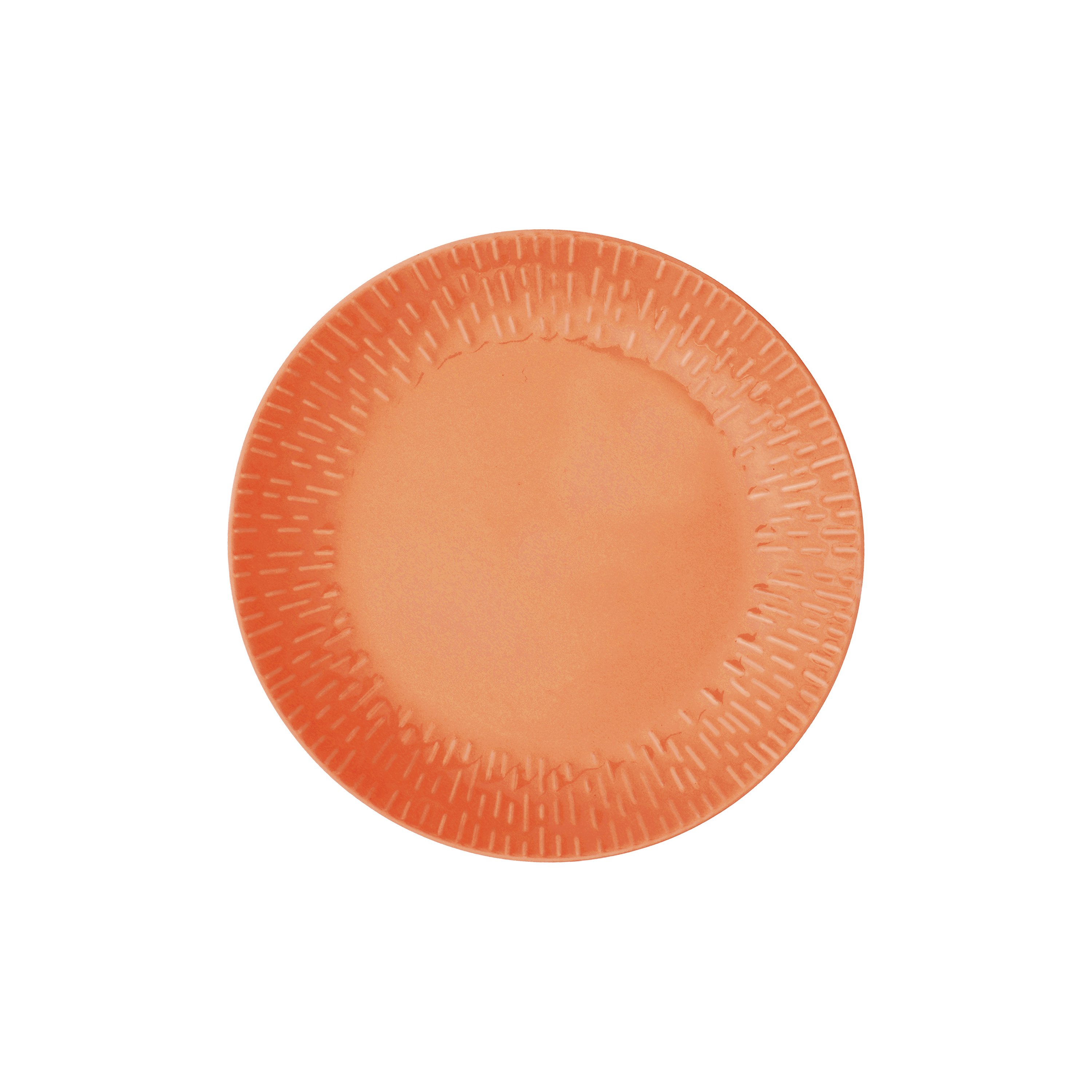 Aida - Life in Colour - Confetti - Apricot lunch plate w/relief porcelain (13326) - Hjemme og kjøkken