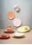 Aida - Life in Colour - Confetti - Candy floss lunch plate w/relief porcelain  (13346) thumbnail-2