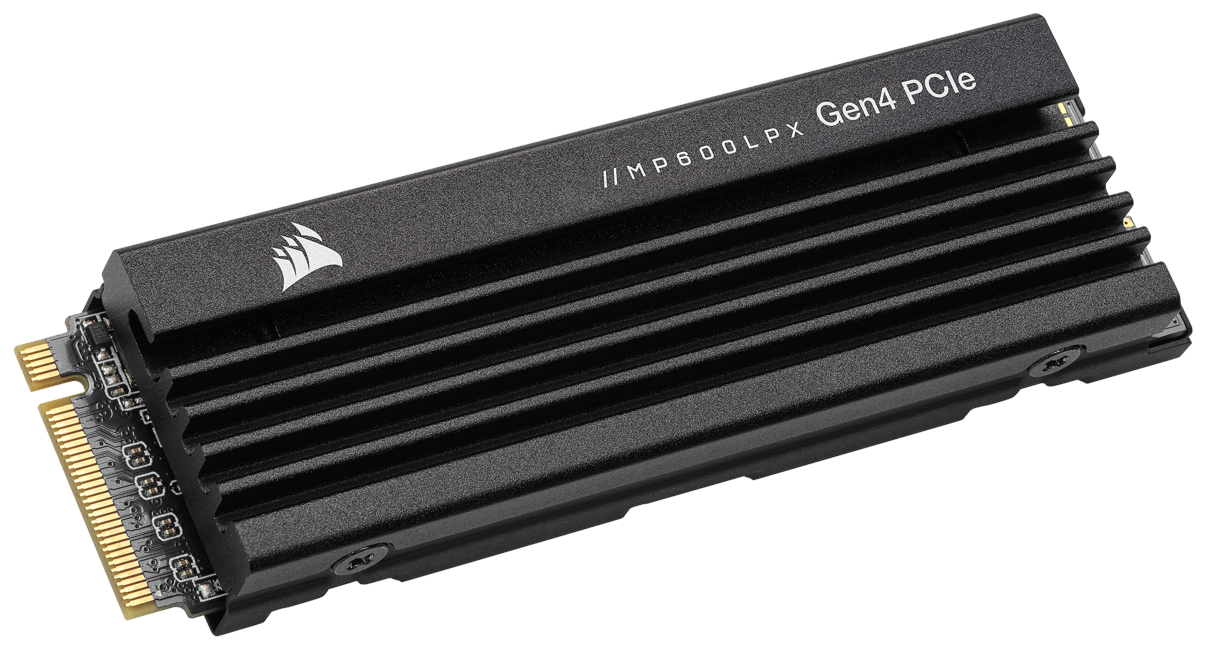 CORSAIR MP600 PRO LPX PCIe Gen4 x4 NVMe M.2 SSD - 8TB - Black