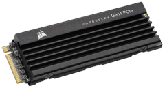 CORSAIR MP600 PRO LPX PCIe Gen4 x4 NVMe M.2 SSD - 8TB - Black