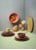 Aida - Life in Colour - Confetti - Apricot bowl w/relief porcelain  (13327) thumbnail-5