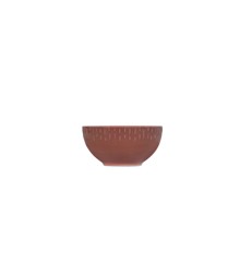 Aida - Life in  Color - Confetti - Bordeaux bowl w/relief porcelain  (13367)