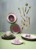 Aida - Life in  Color - Confetti - Bordeaux bowl w/relief porcelain  (13367) thumbnail-4