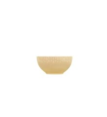 Aida - Life in Colour - Confetti - Mustard bowl w/relief porcelain  (13387)