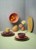 Aida - Life in Colour - Confetti - Mustard bowl w/relief porcelain  (13387) thumbnail-2