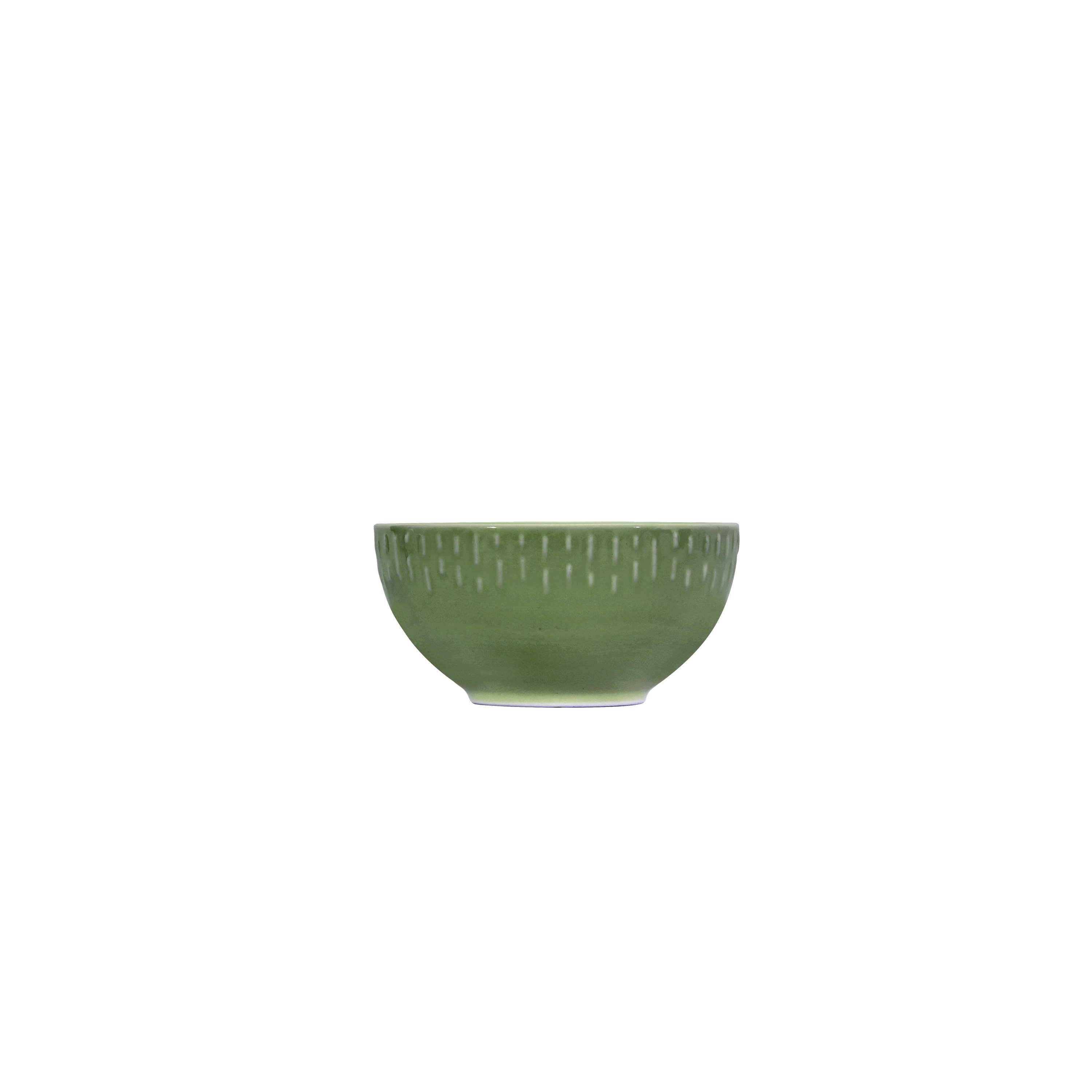 Aida - Life in colour - Confetti - Olive bowl w/relief porcelain (13407)