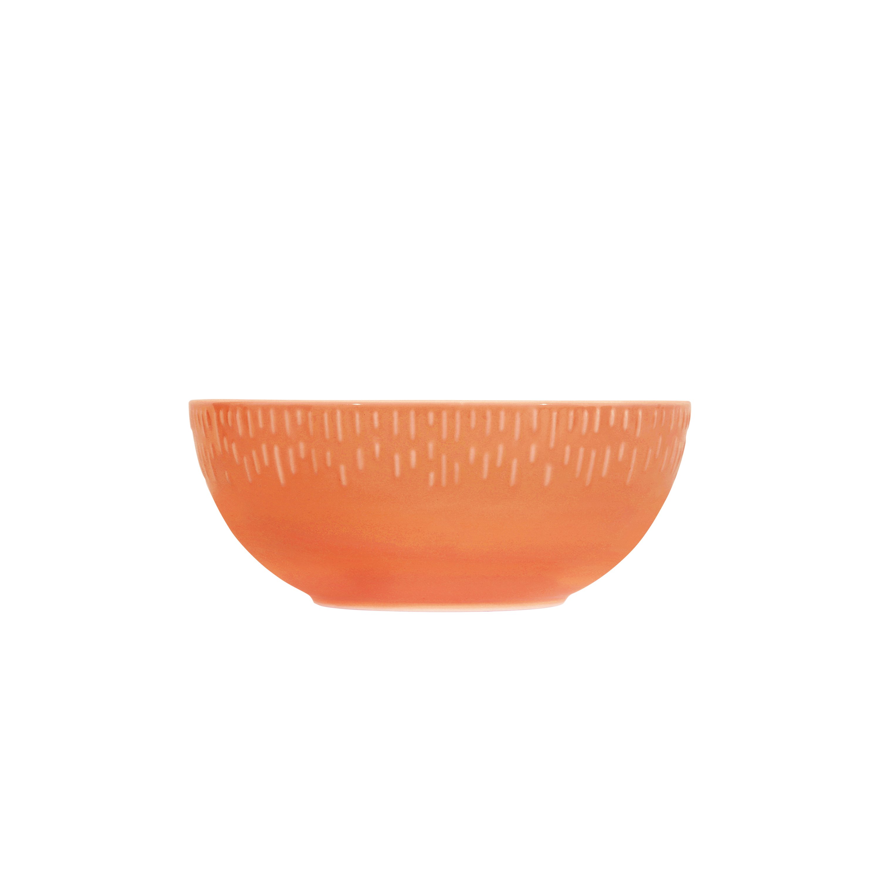 Aida - Life in Colour - Confetti - Apricot saladbowl w/relief porcelain (13330) - Hjemme og kjøkken