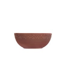Aida - Life in Colour - Confetti - Bordeaux saladbowl w/relief porcelain (13370)