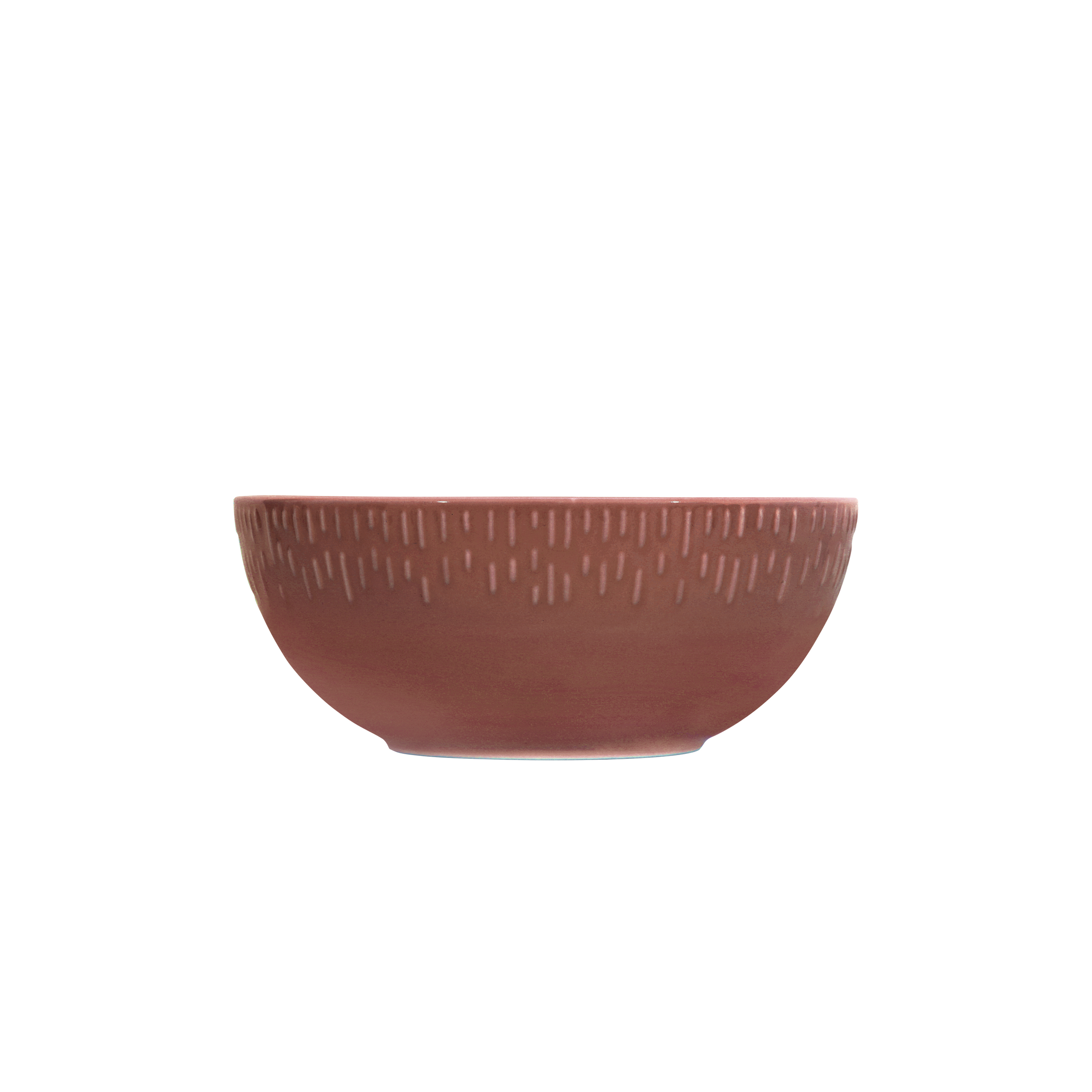 Aida - Life in Colour - Confetti - Bordeaux salatskål  m/relief porcelæn (13370)