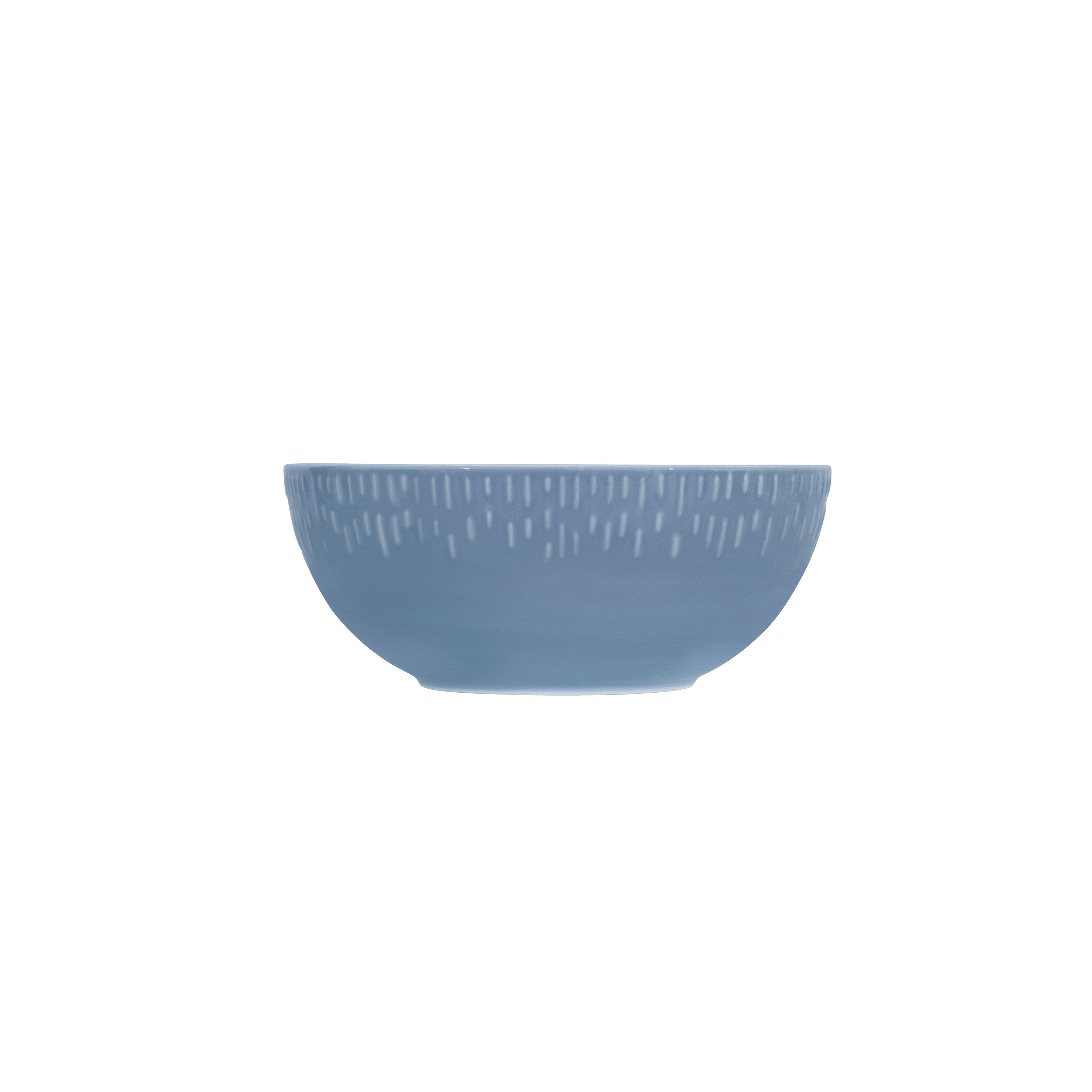 Aida - Life in Colour - Confetti - Blueberry salatskål  m/relief porcelæn (13430)