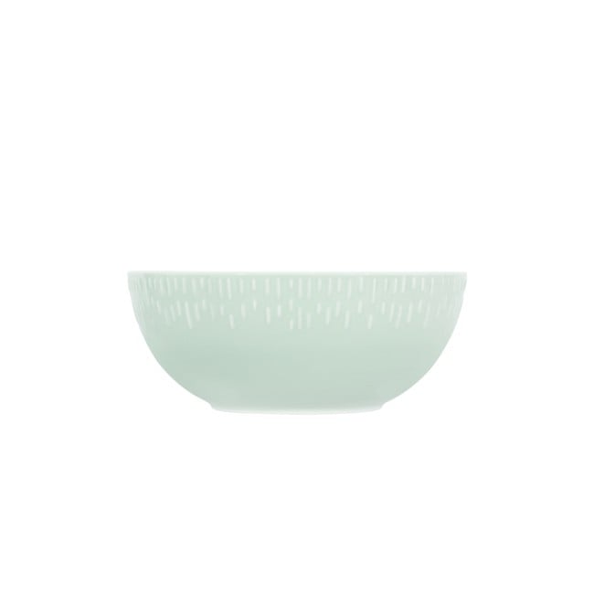 Aida - Life in colour - Confetti - Pistachio saladbowl w/relief porcelain (13490)
