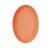 Aida - Life in Colour - Confetti Apricot oval fad  m/relief porcelæn (13334) thumbnail-1