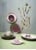 Aida - Life in Colour - Confetti - Bordeaux oval fad  m/relief porcelæn (13374) thumbnail-2
