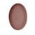 Aida - Life in Colour - Confetti - Bordeaux oval fad  m/relief porcelæn (13374) thumbnail-1