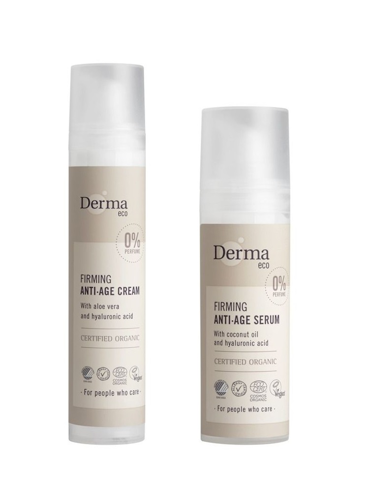 Derma - Eco Anti-Age Cream 50 ml + Derma - Eco Anti-Age Serum 30 ml - Skjønnhet