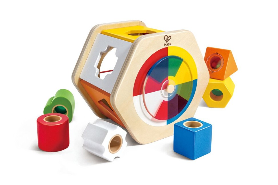 Hape Color Matching And Shape Sorting Box (87-0516)