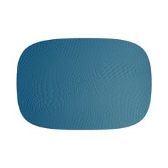 Aida - Karim Rashid - Blueberry placemat 95% recycled leather (13606)