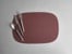 Aida - Karim Rashid - Bordeaux placemat 95% recycled leather (13603) thumbnail-2
