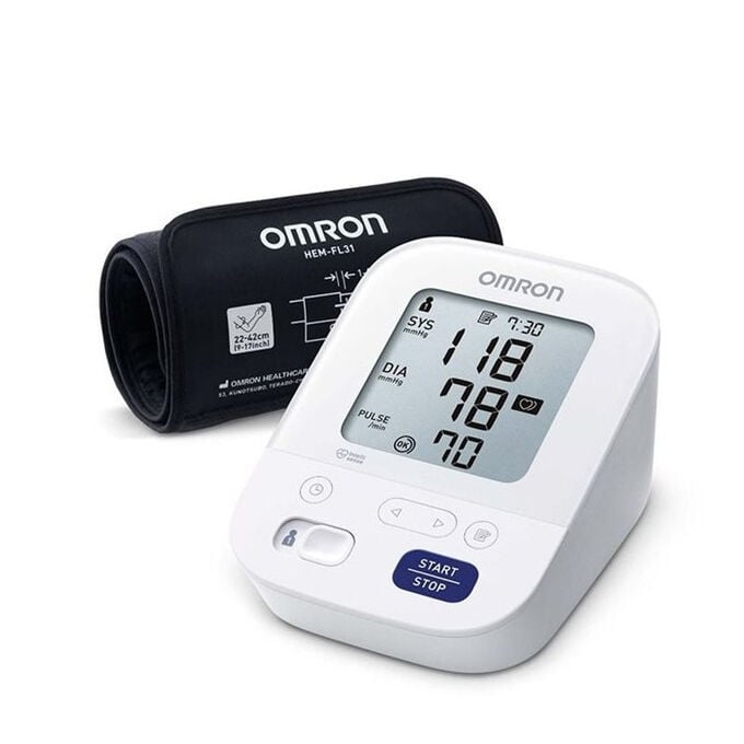 OMRON - M3 Comfort Blodtrykkmåler - Enkel og Presis - Elektronikk