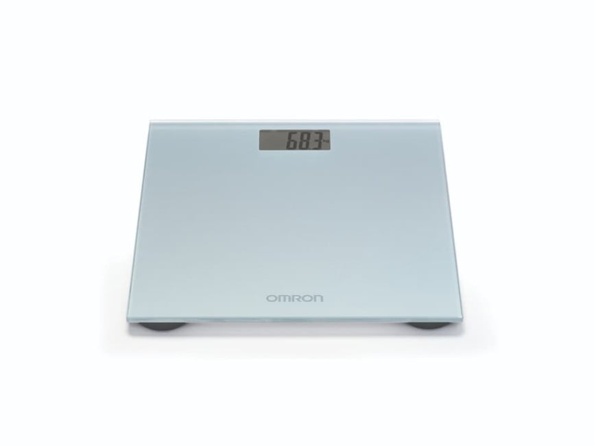 OMRON - Digital Personal Scale/Bath Scale - Silver