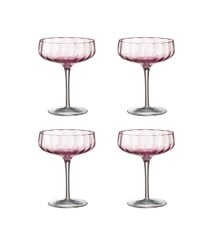 SØHOLM - 4 pcs - Sonja champagne/cocktail glas - Raspberry red (16451ep)