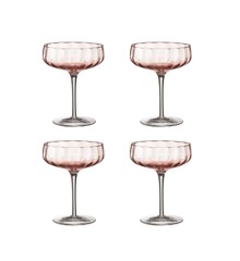 SØHOLM - 4 pcs - Sonja champagne/cocktail glas - Peach (16452ep)