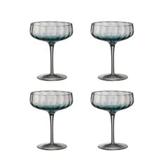 SØHOLM - 4 pcs - Sonja champagne/cocktail glas - Petrol (16454ep)