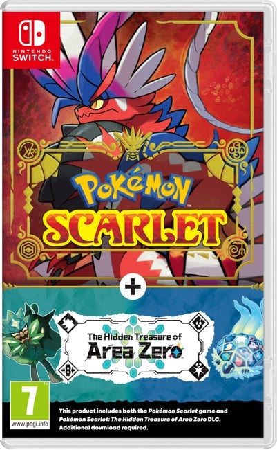Pokemon Scarlet + The Hidden Treasure of Area Zero