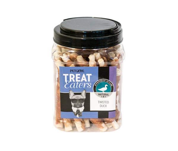 Treateaters - Dogsnack, Twisted duck 400g - (21868)