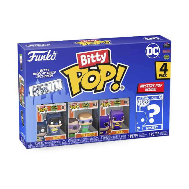 Funko! - Bitty POP 4PK DC - Series 4  (71314)