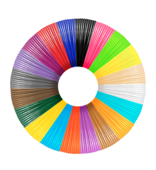 Sunlu -   20 Colors 5 Meters - 3D pen filament PLA 1.75mm