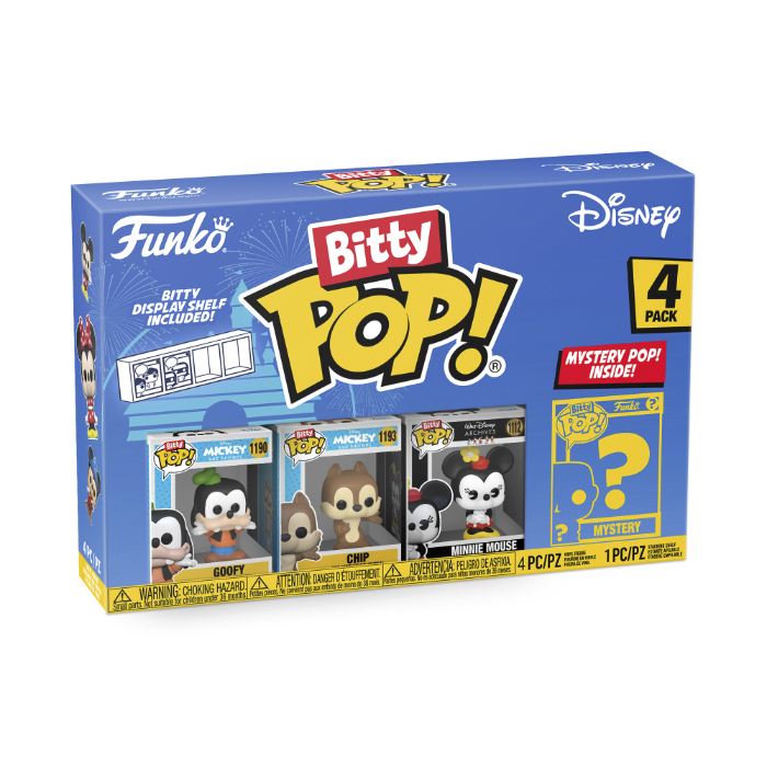 Funko! - Bitty POP 4PK Disney - Series 4 (71322) - Leker
