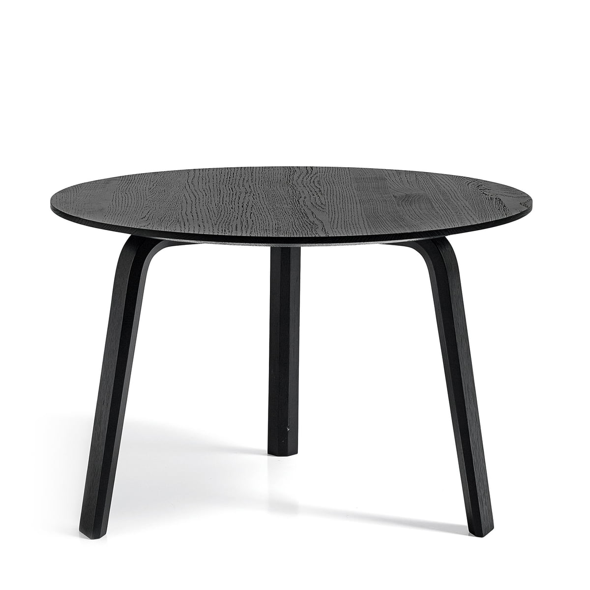 HAY - Bella Coffee Table,Ø60 x H39 cm - Black Lacquered Oak - Hjemme og kjøkken