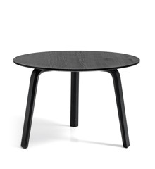 HAY - Bella Coffee Table, Ø60 x H39 cm - Black Lacquered Oak