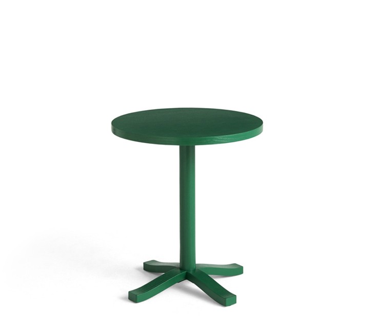 HAY - Pastis Coffee Table, Ø46 x H52 cm - Green Laqured Ash